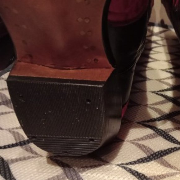 Leather Cowboy Boots - Men's 8/Women's 10 - Picture 7 of 16